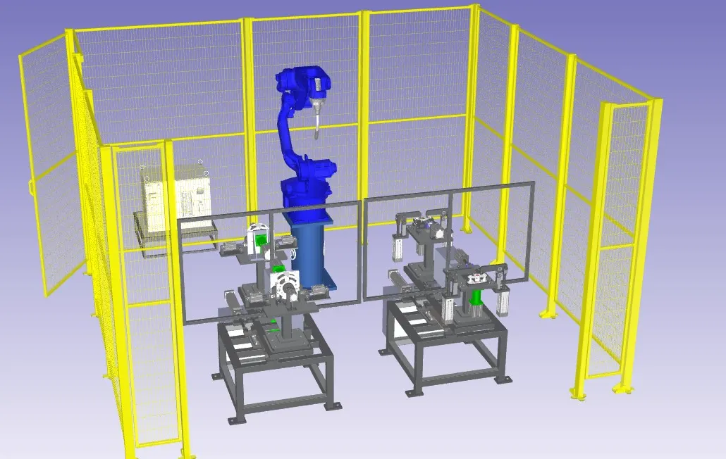 Offline robot simulation used to validate reach and cycle time