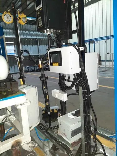 Close view of encoder SPM press tooling