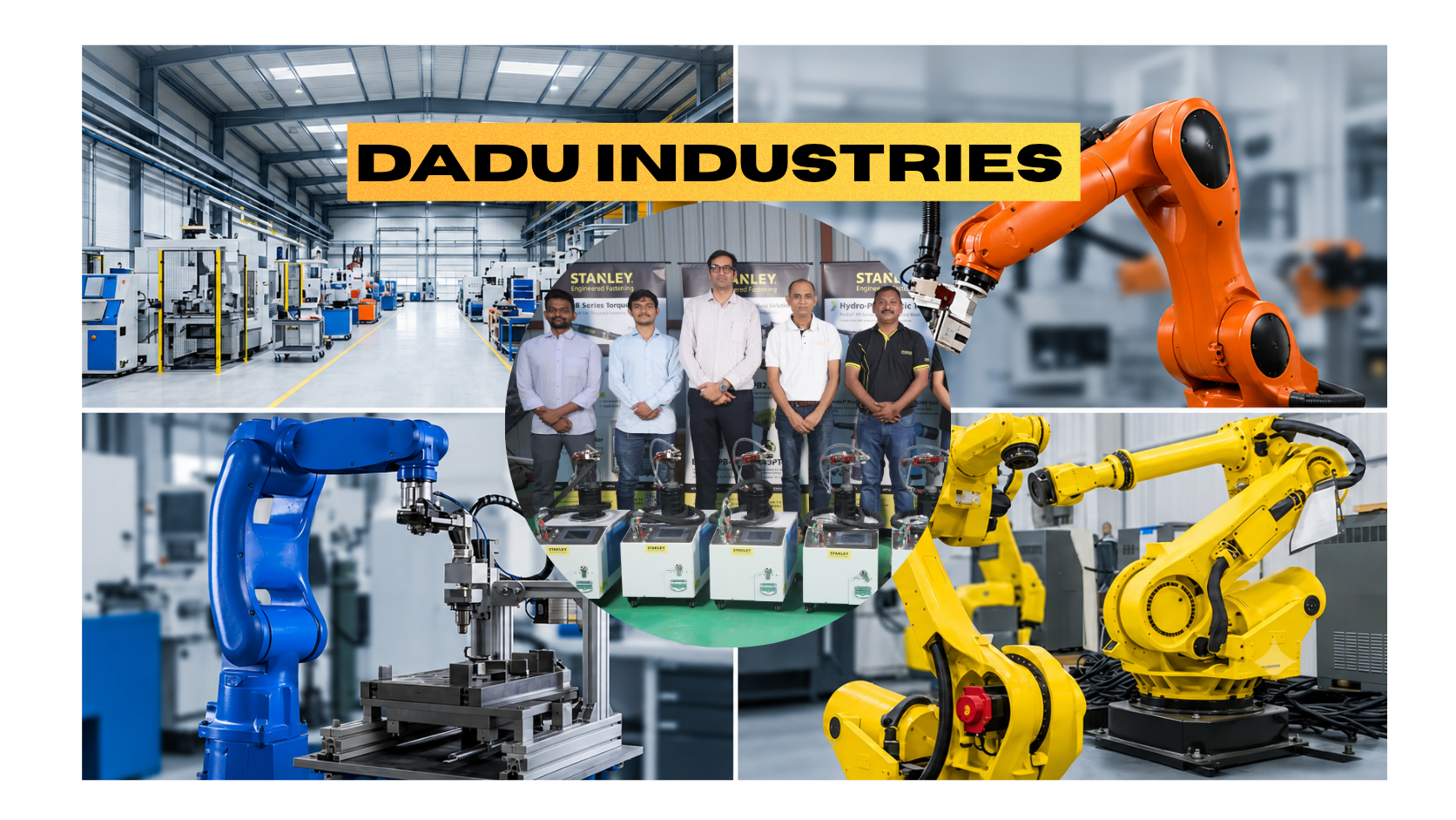 Dadu Industries automation workshop in Bhavnagar